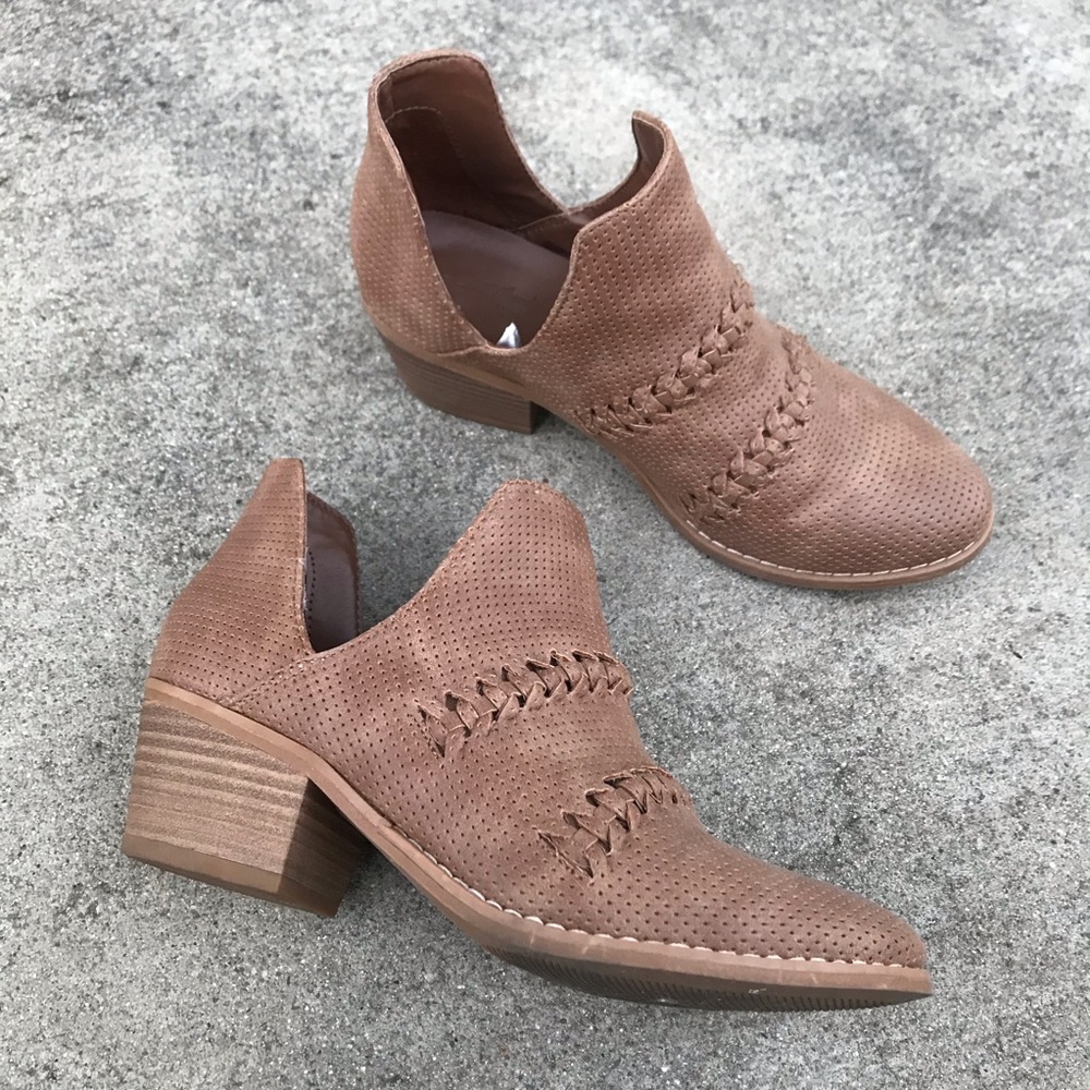 Brown ankle boots